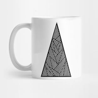 Black Triangle Mug